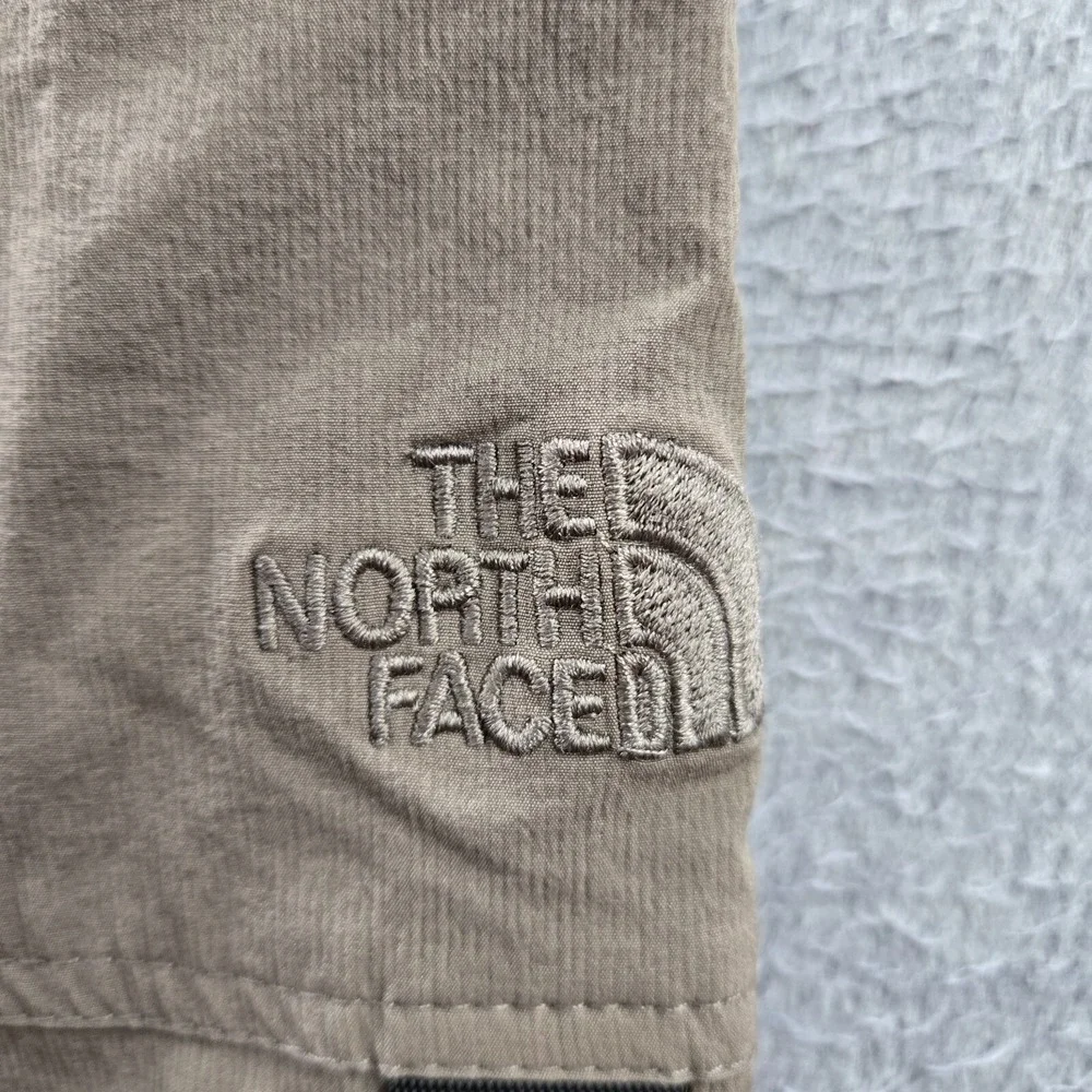 The North Face Men Pants XL Beige Solid Cotton Cargo 29